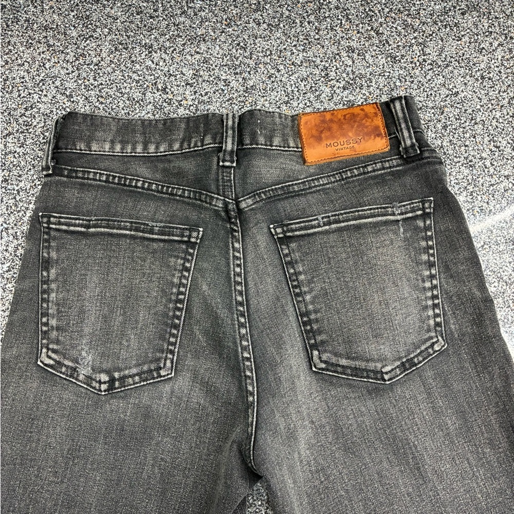 Moussy Women's Charcoal Ankle Jeans - Picture 5 of 8